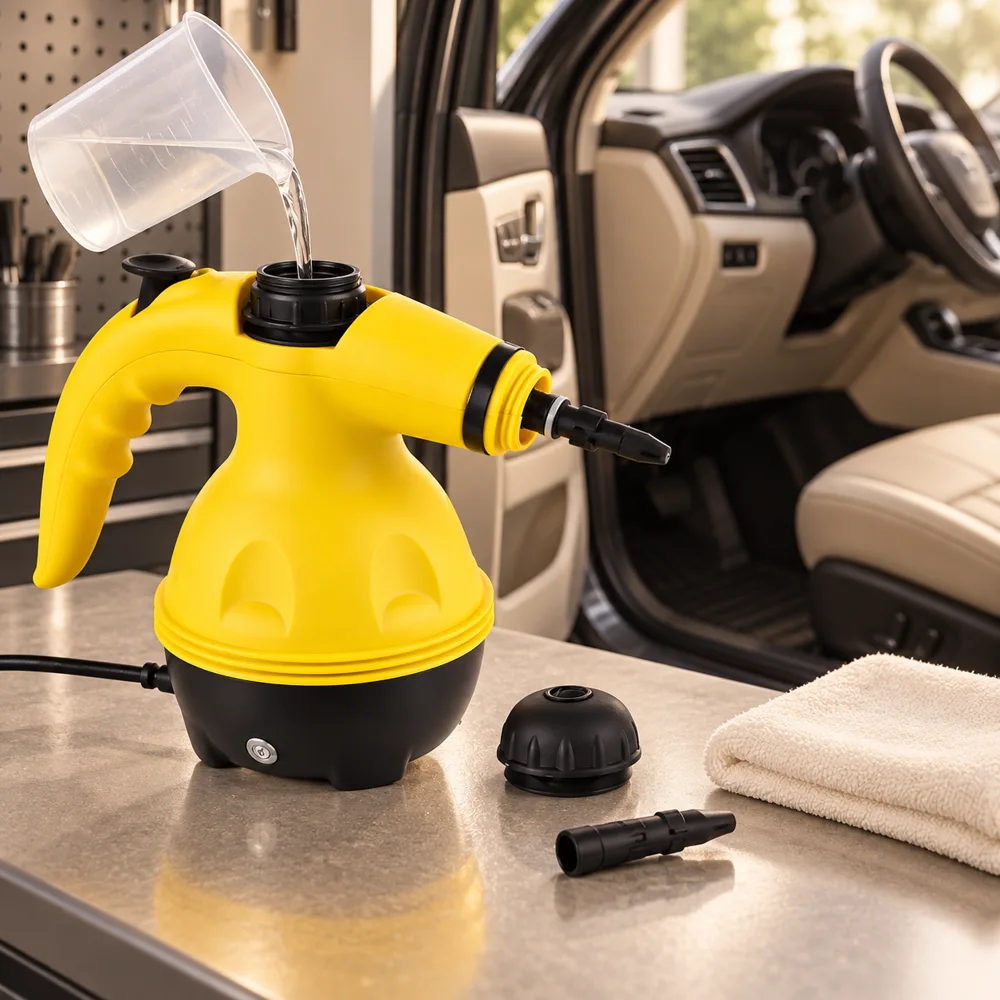 Handheld Steam Cleaner close view