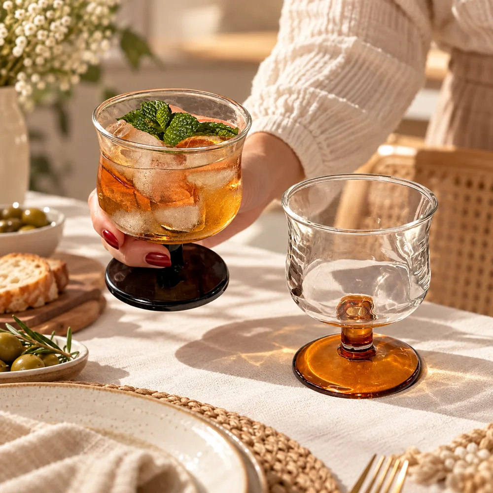 Vintage Wide-Mouth Glass — Form and function