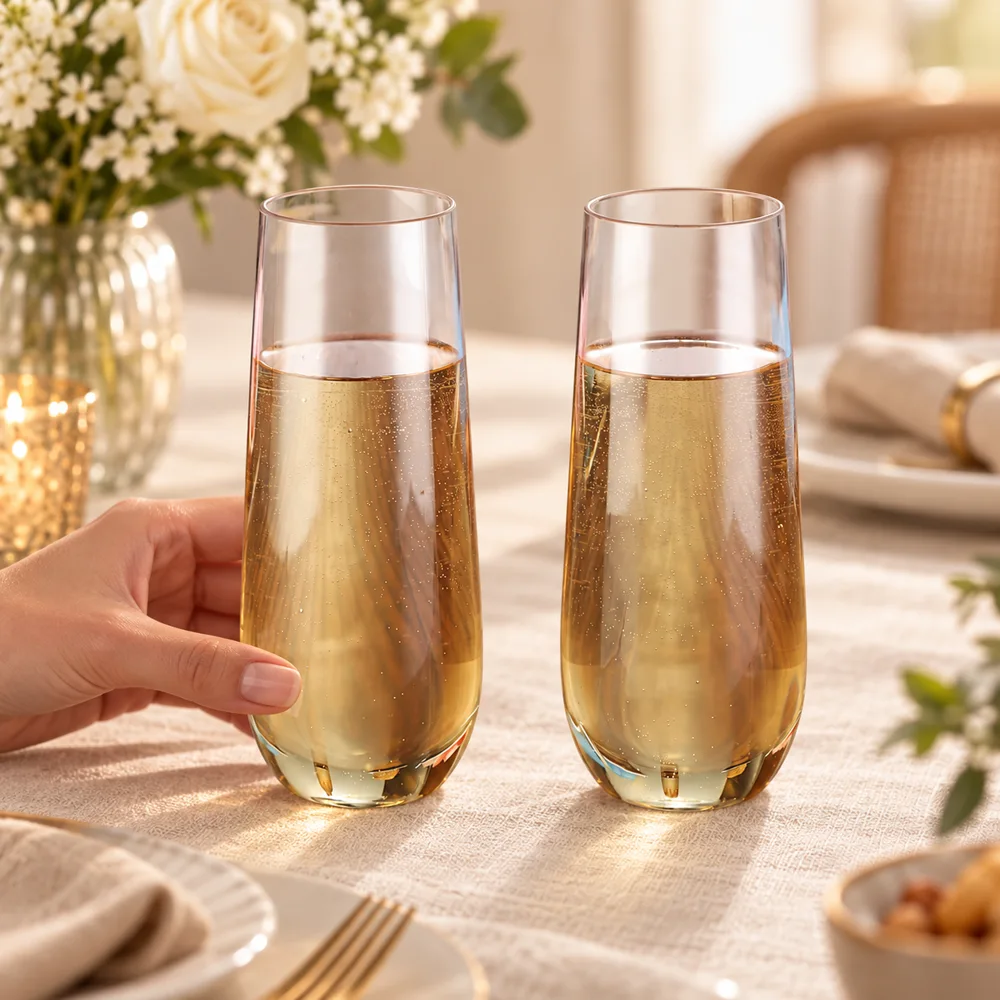 Champagne Crystal Glasses