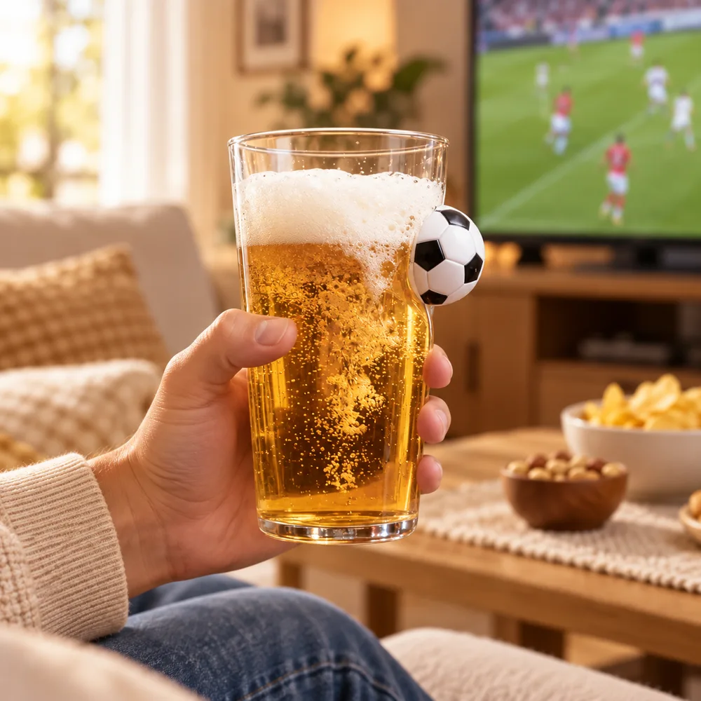 Football Drink Glass — Form and function