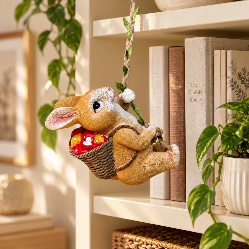 Climbing Rabbit Ornament
