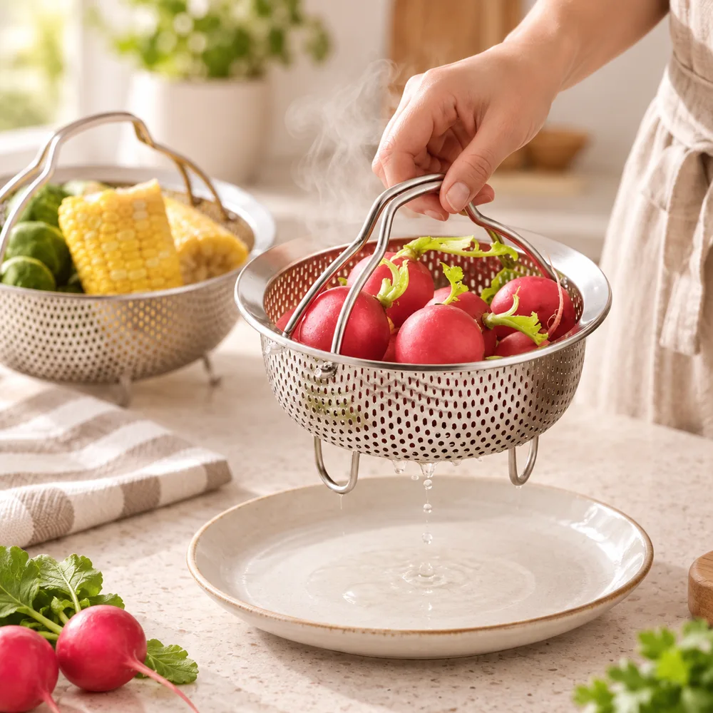 Liftease Steam Basket — Everyday setup