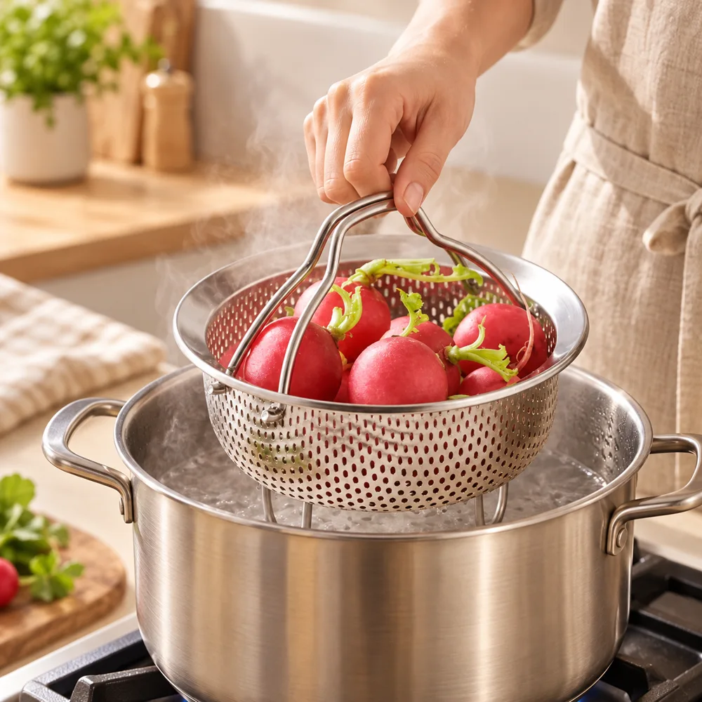 Liftease Steam Basket — Form and function