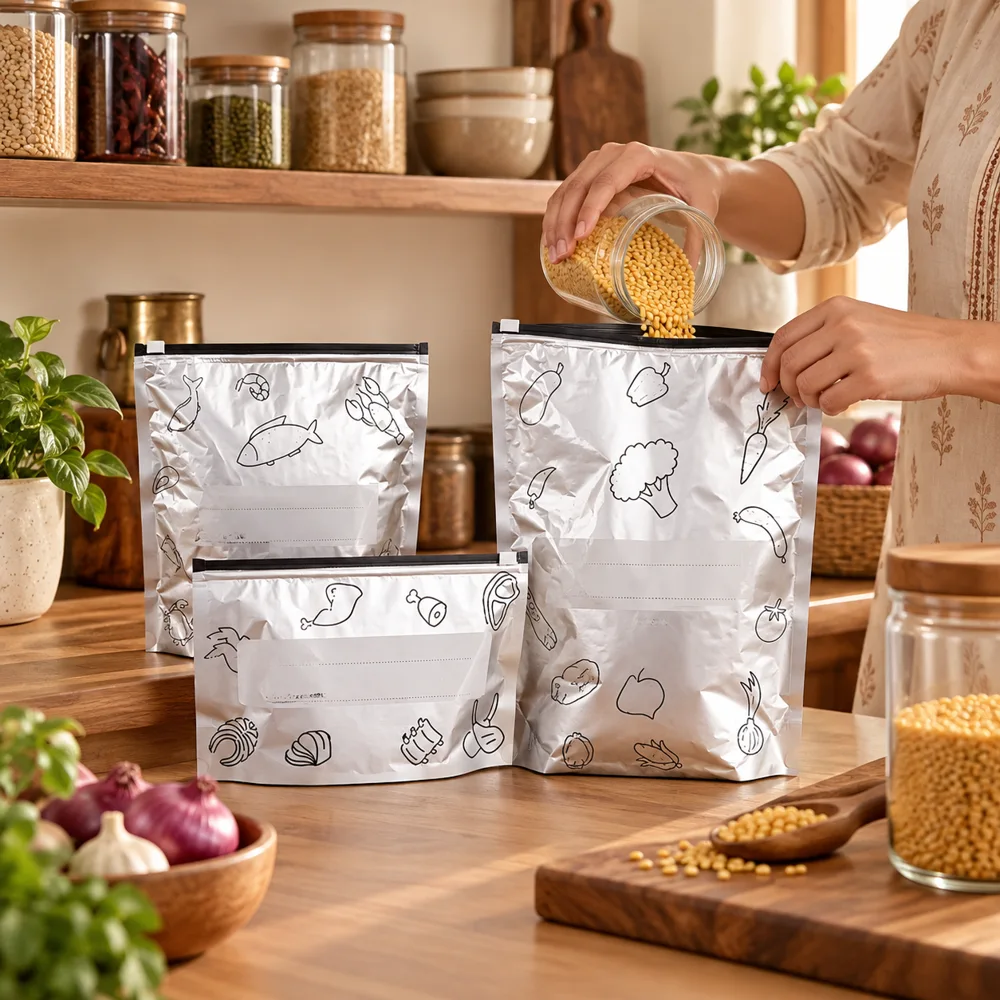 Aluminum Foil Fresh Sealed Bag — Ready for your space