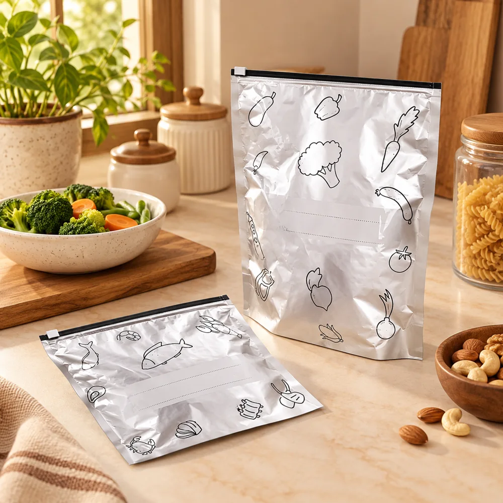 Aluminum Foil Fresh Sealed Bag styled view