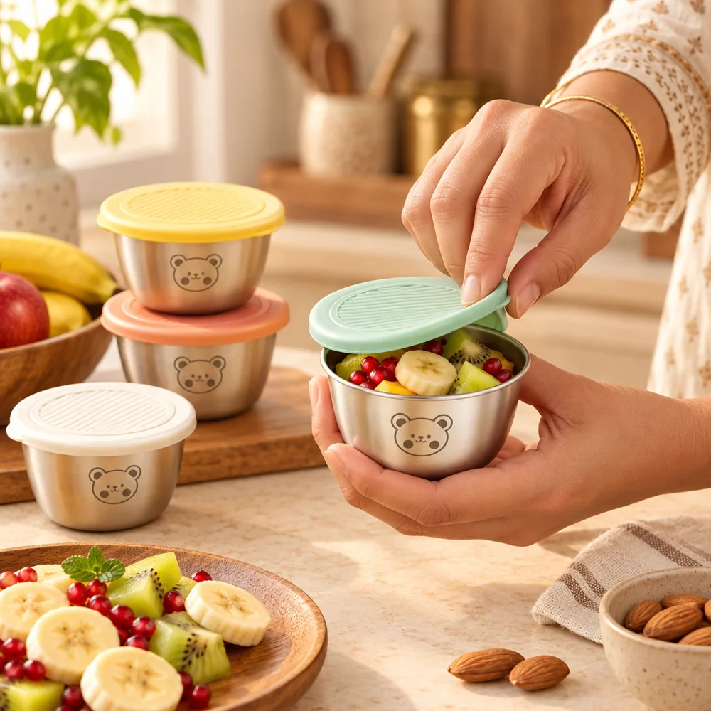 Mini Panda Bowls — Everyday setup