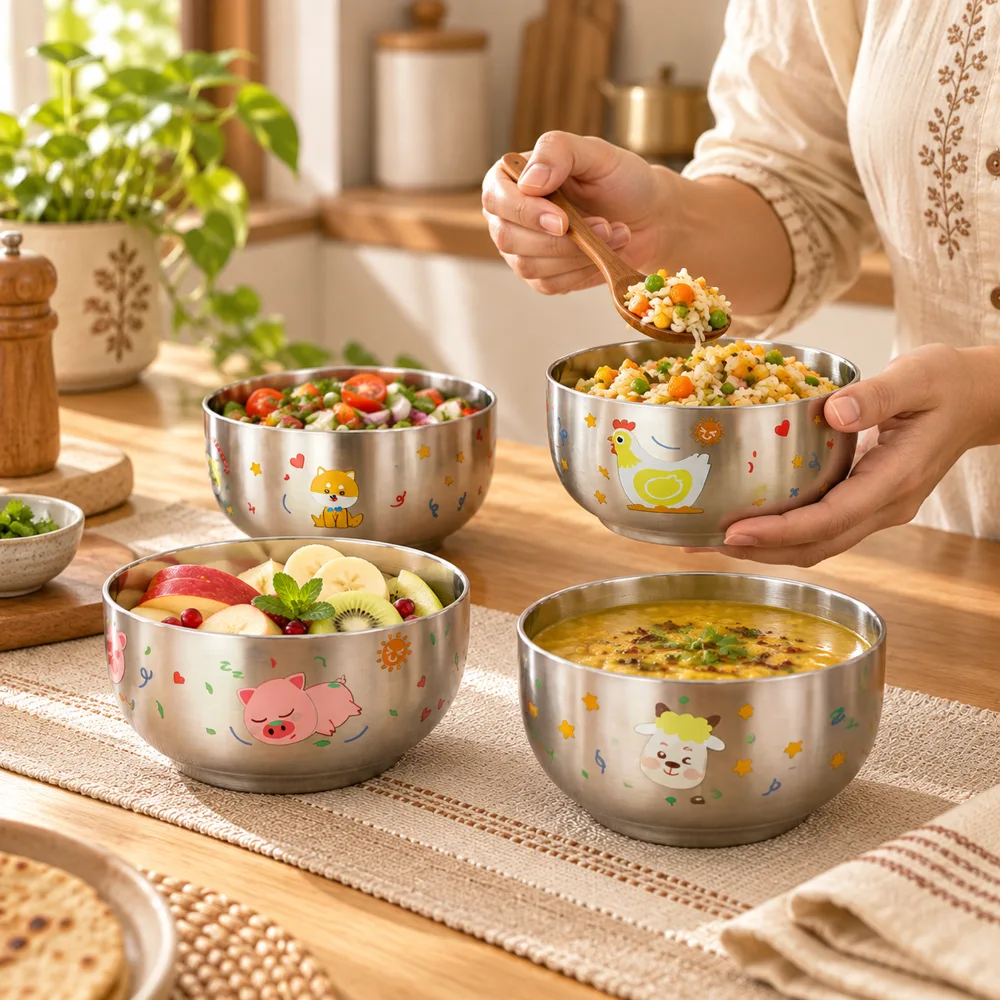 Zodiac Animal Bowl Set — Everyday setup