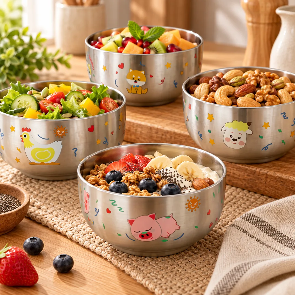 Zodiac Animal Bowl Set close view