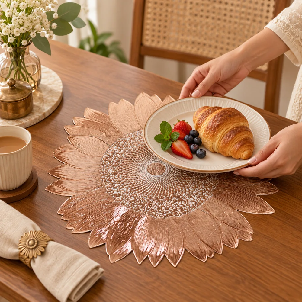 Sunflower Elegant Placemat — Everyday setup