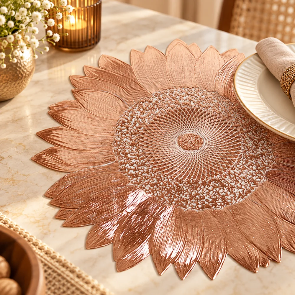 Sunflower Elegant Placemat close view