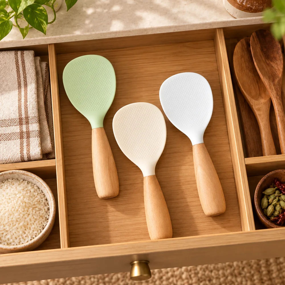 Silicone Spoon close view