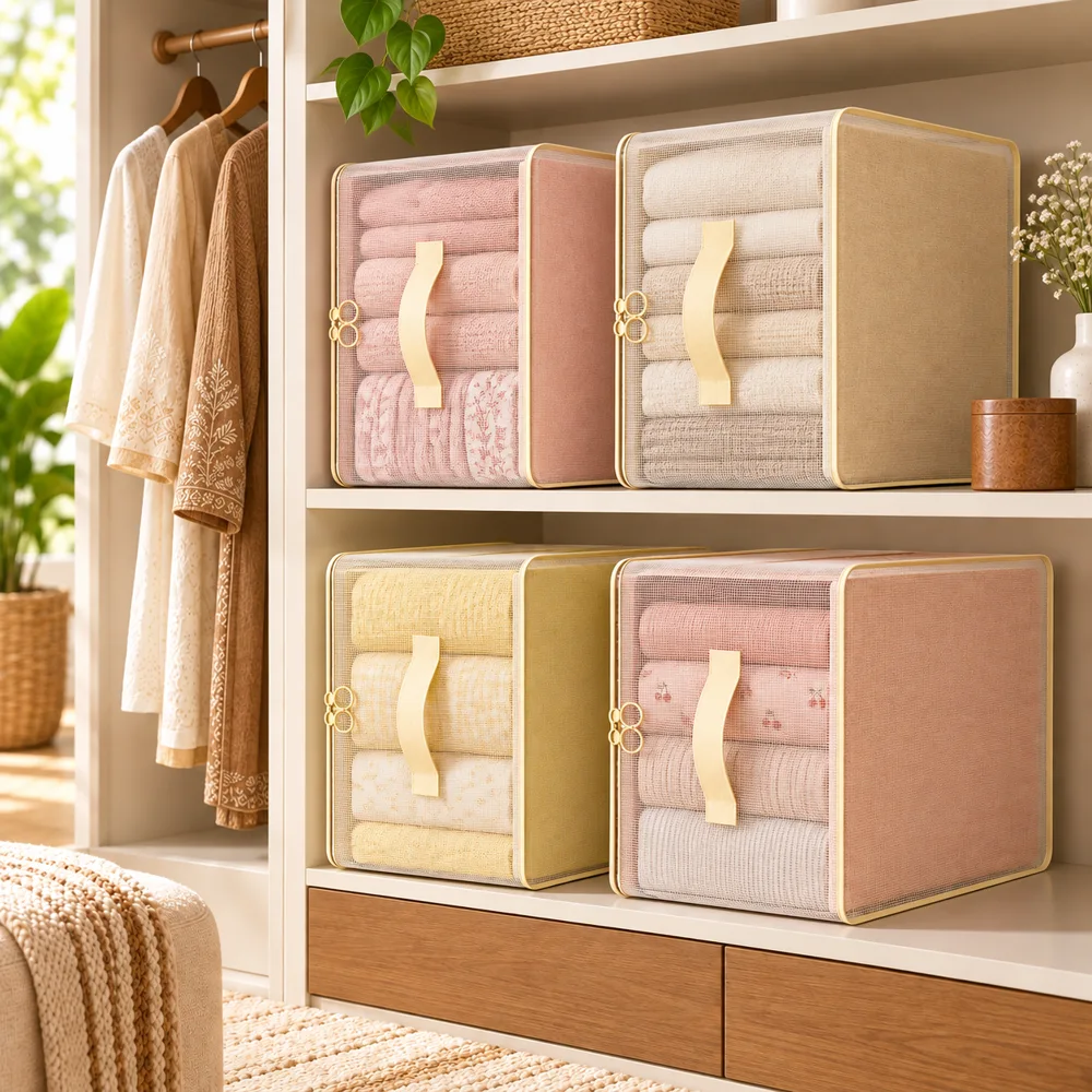 Premium Closet Organizer styled view