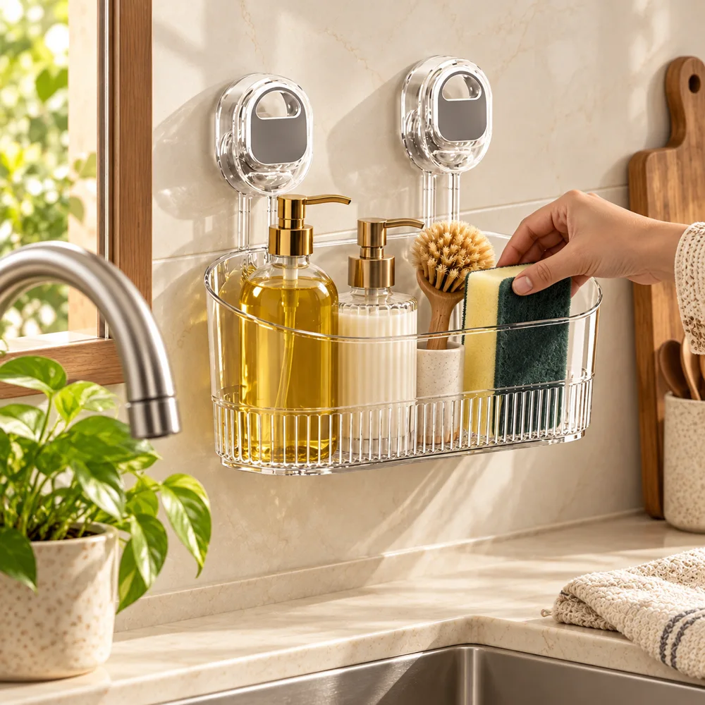 Transparent Home Organizer — Everyday setup