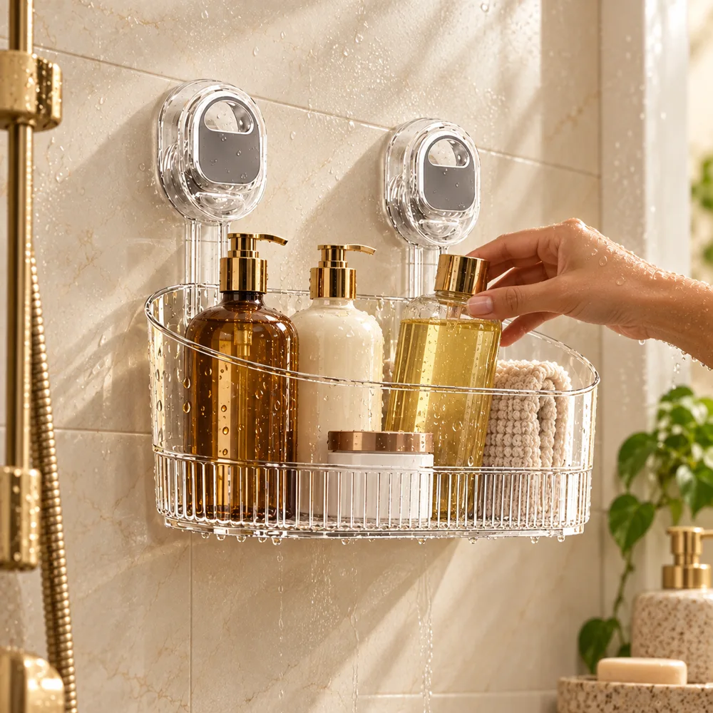 Transparent Home Organizer — Form and function