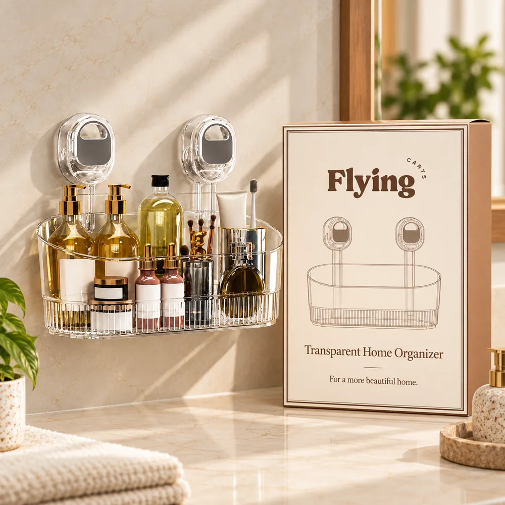Transparent Home Organizer styled view