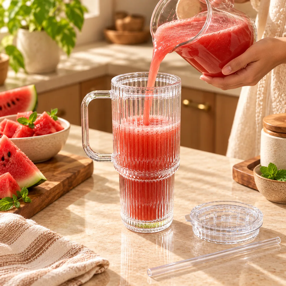 Linear 500ml Handle Tumbler (500 ml) — Form and function