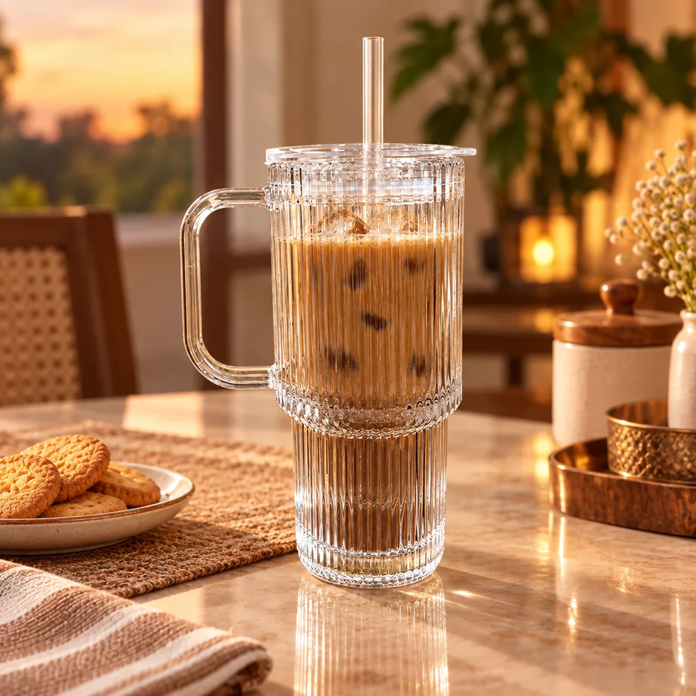 Linear 500ml Handle Tumbler (500 ml) detail