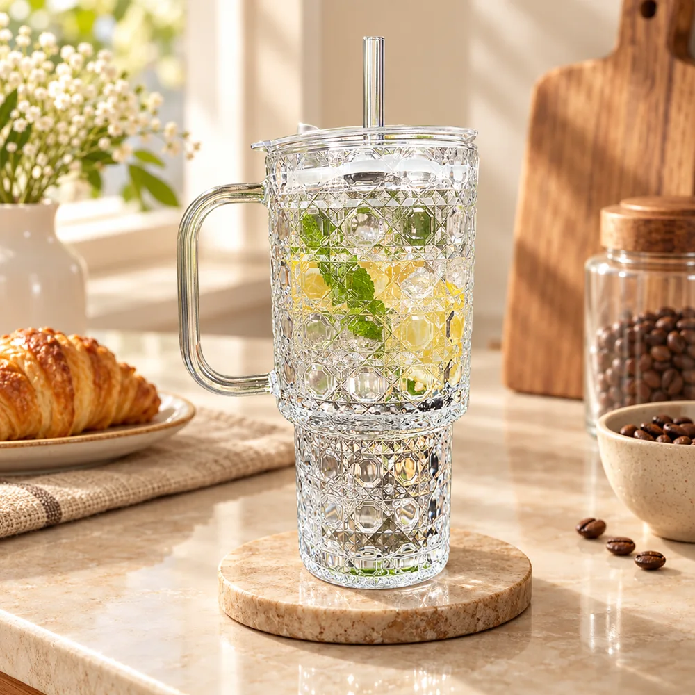 Gemstone 500ml Handle Tumbler (500 ml)
