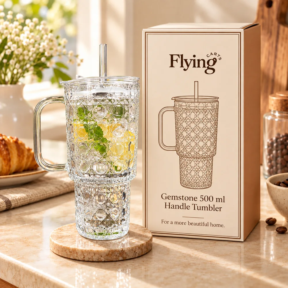 Gemstone 500ml Handle Tumbler (500 ml) styled view