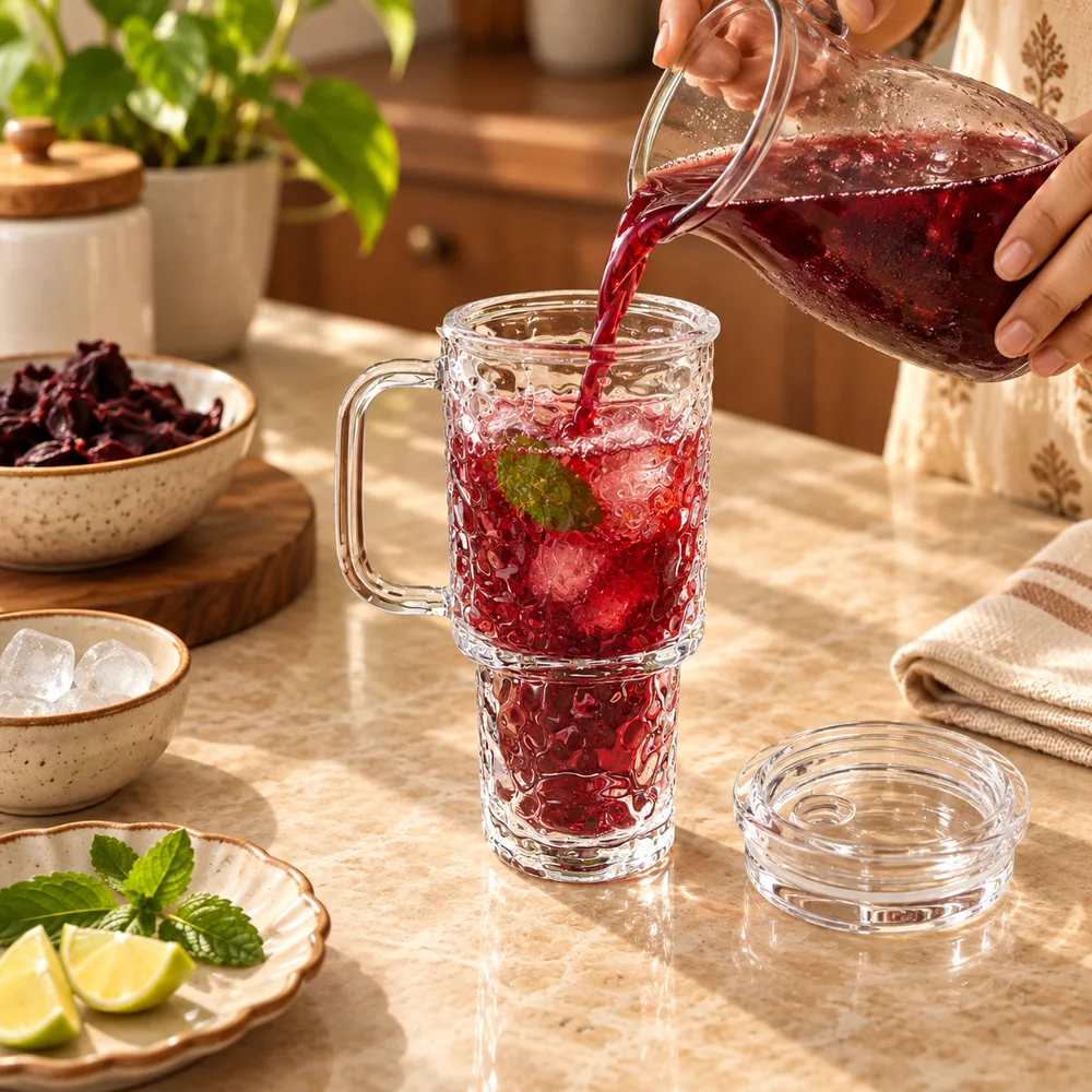 Glacier 500ml Handle Tumbler (500 ml) — Form and function