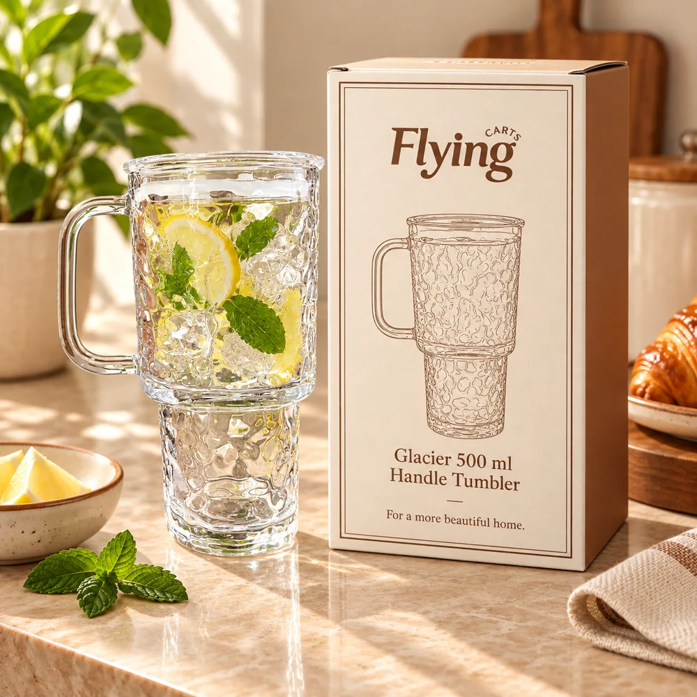 Glacier 500ml Handle Tumbler (500 ml) styled view