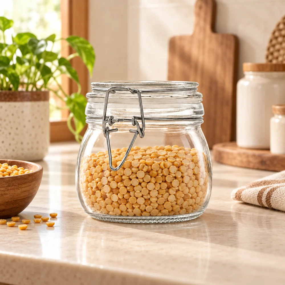 Round Clip-Top Pantry Jars (750 ml)