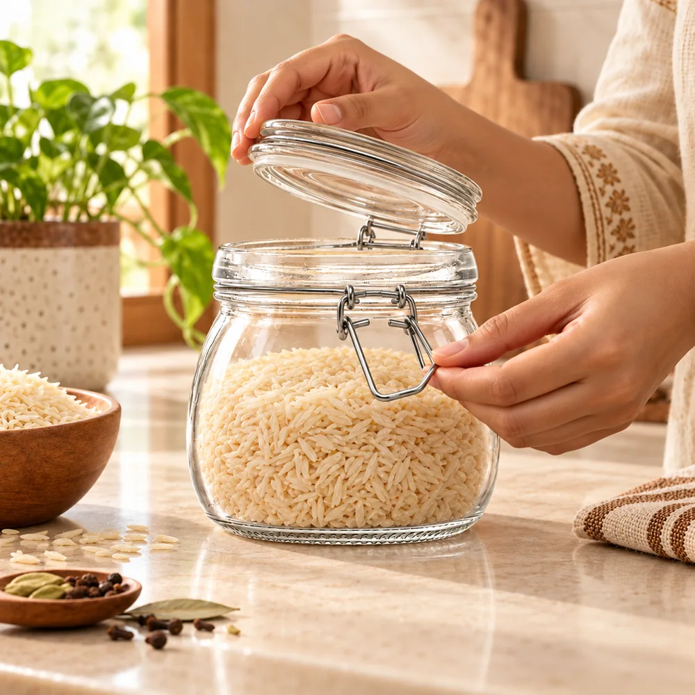Round Clip-Top Pantry Jars (750 ml) — Form and function