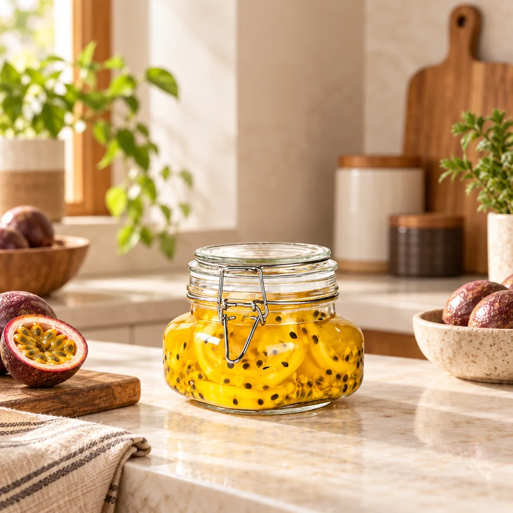Square Clip-Top Pantry Jars (750 ml)