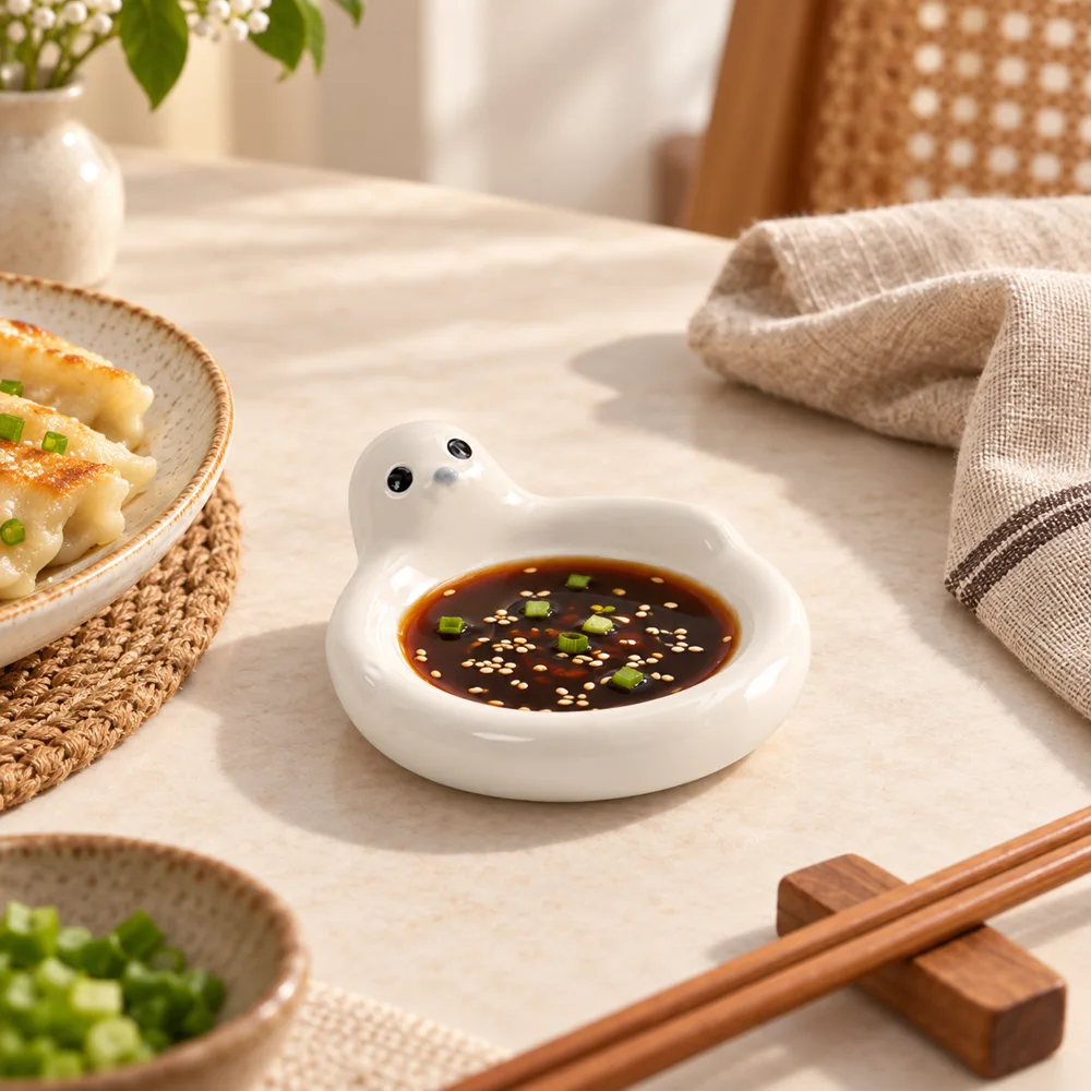 Seal Ceramic Dipping Dish