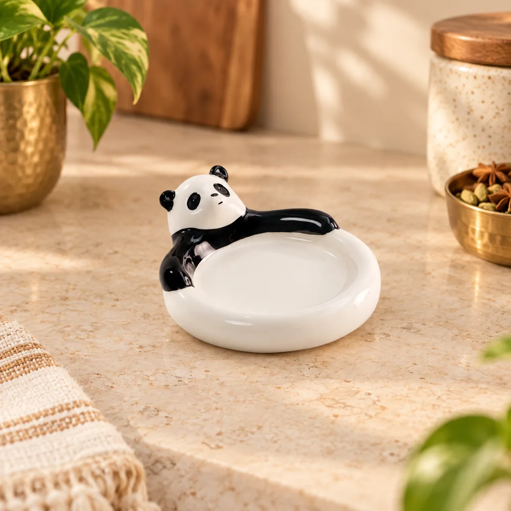 Panda Ceramic Dipping Dish