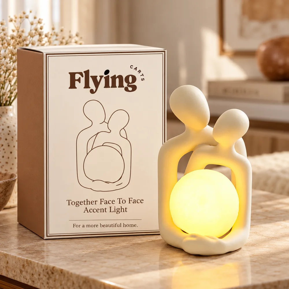 Together Face to face Accent Light (USB Rechargeable) styled view