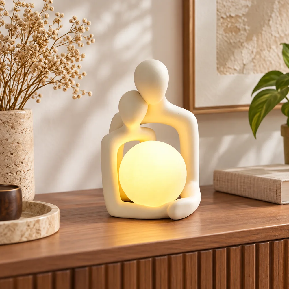 Together Leaning Couple Accent Light (USB Rechargeable)