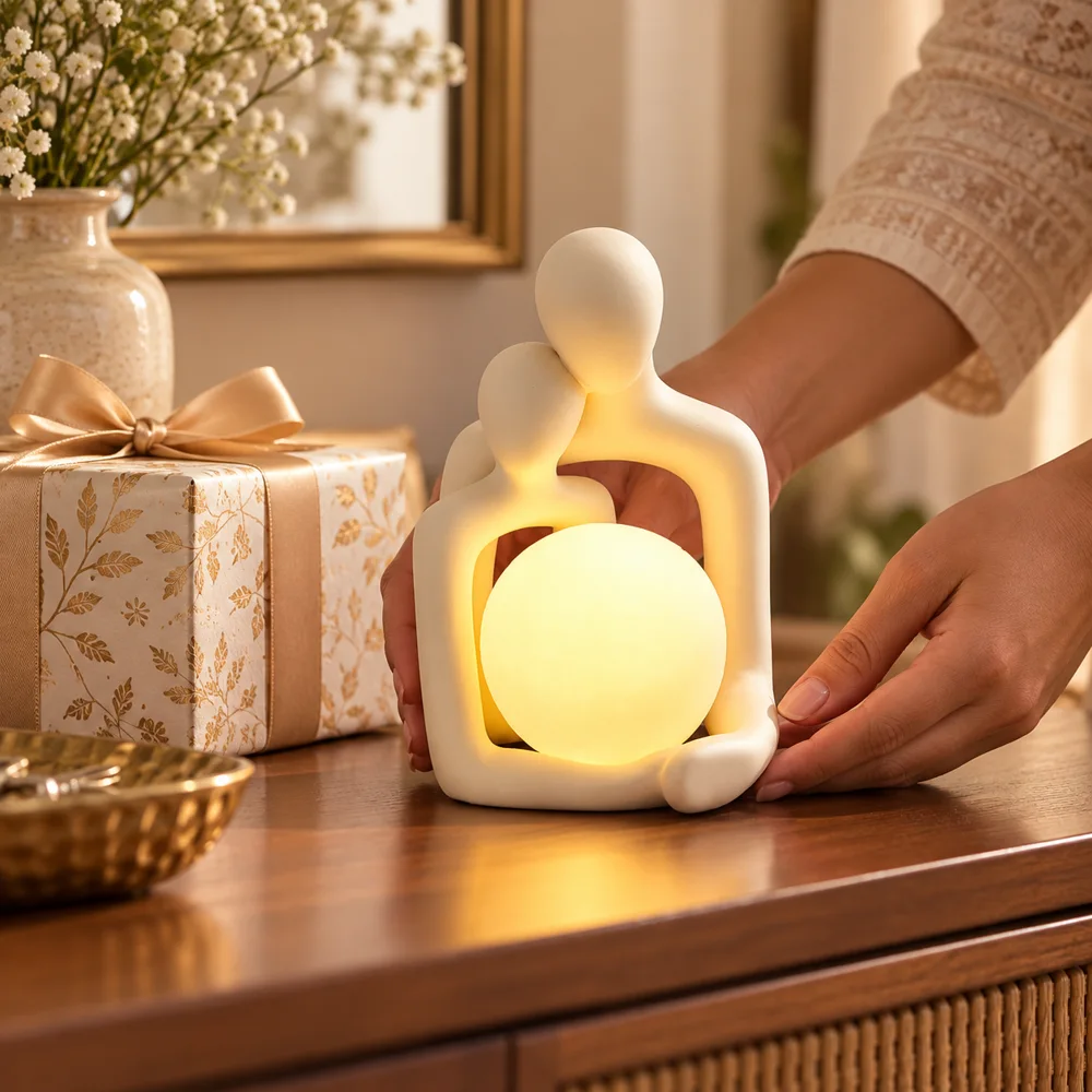 Together Leaning Couple Accent Light (USB Rechargeable) — Ready for your space