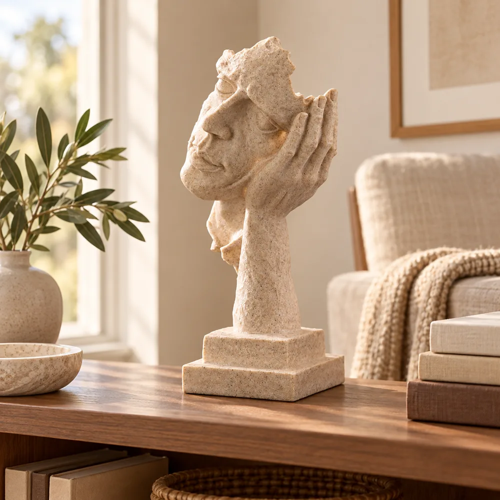 Quietude Sandstone Listening Sculpture — Form and function
