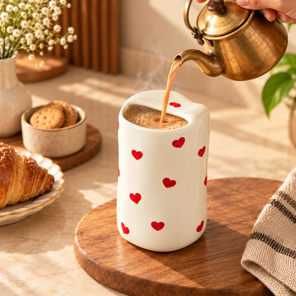 Sweetheart Ceramic Mug (330 ml) — Form and function