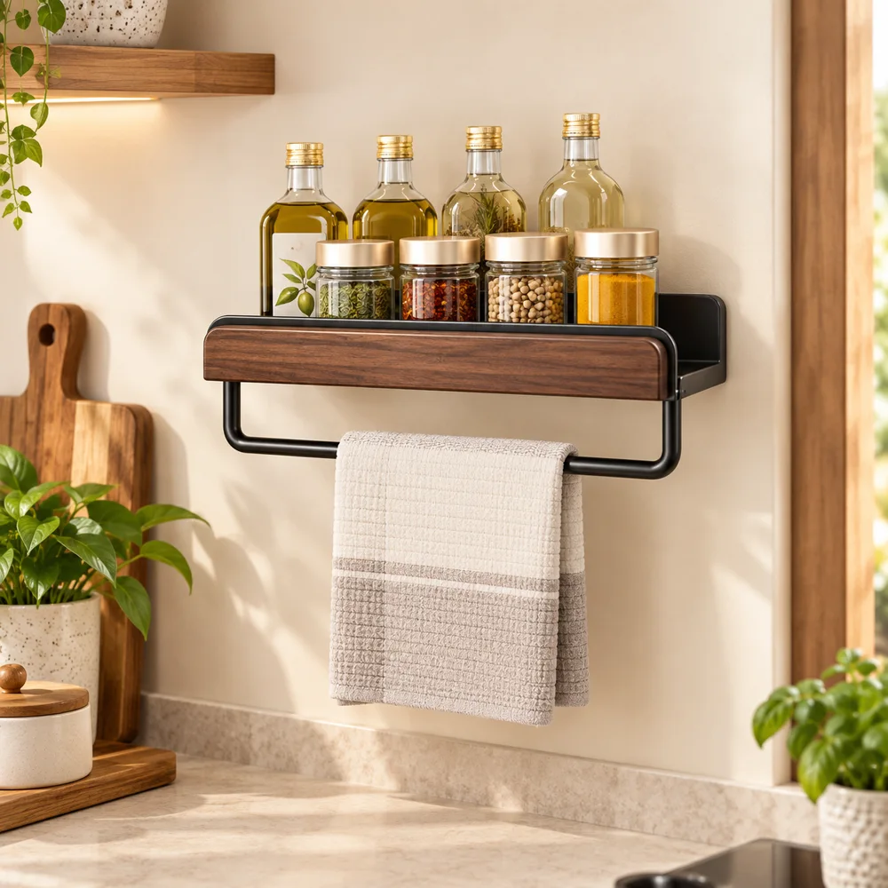 Rail & Shelf Kitchen Organiser (40 cm)