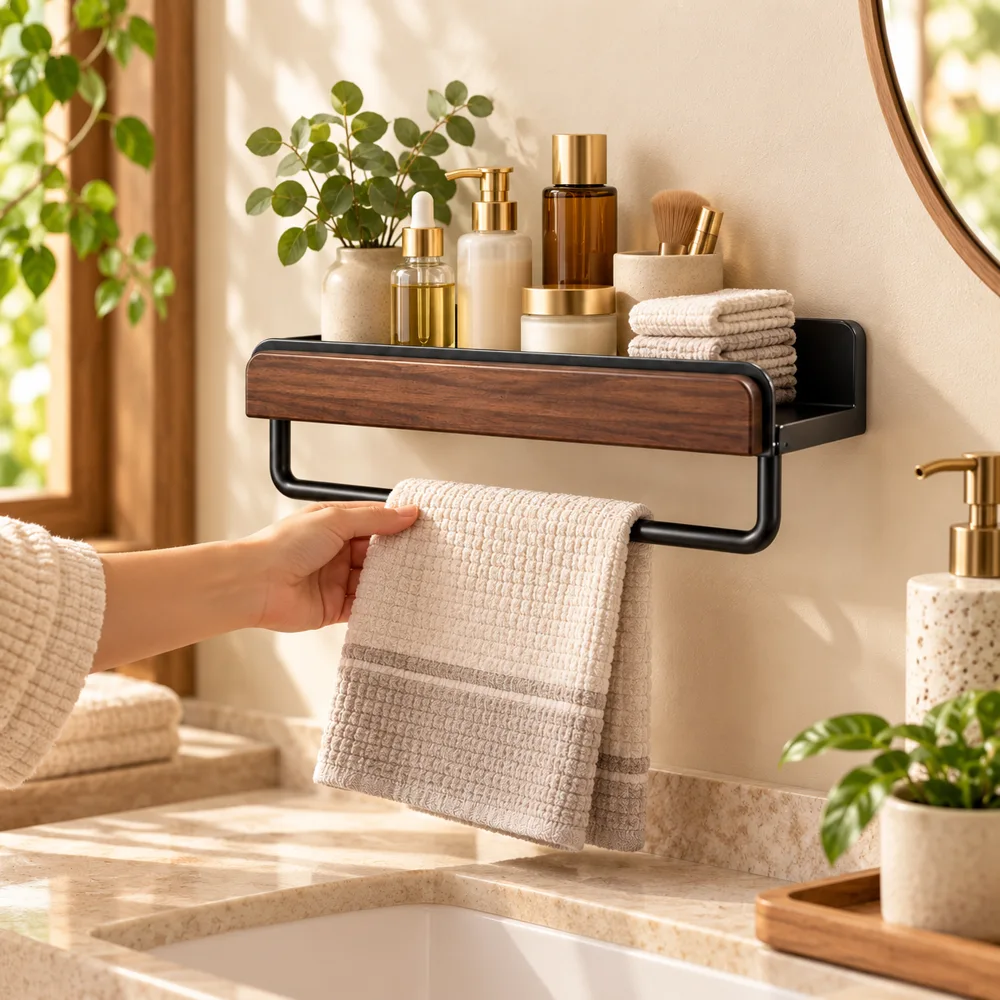 Rail & Shelf Kitchen Organiser (40 cm) — Ready for your space