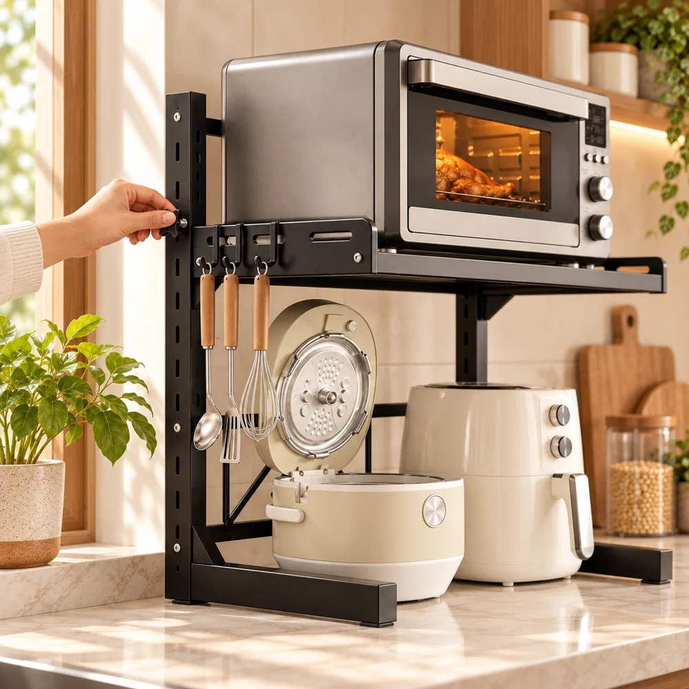 Adjustable Appliance Rack Two-Tier Frame — Ready for your space