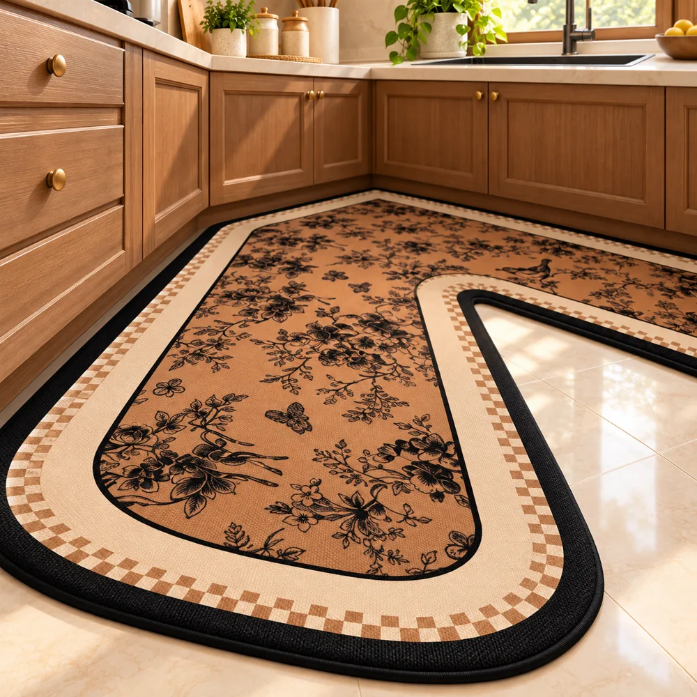 Heritage L Mat Amber Garden (90 × 90 × 45 cm) styled view