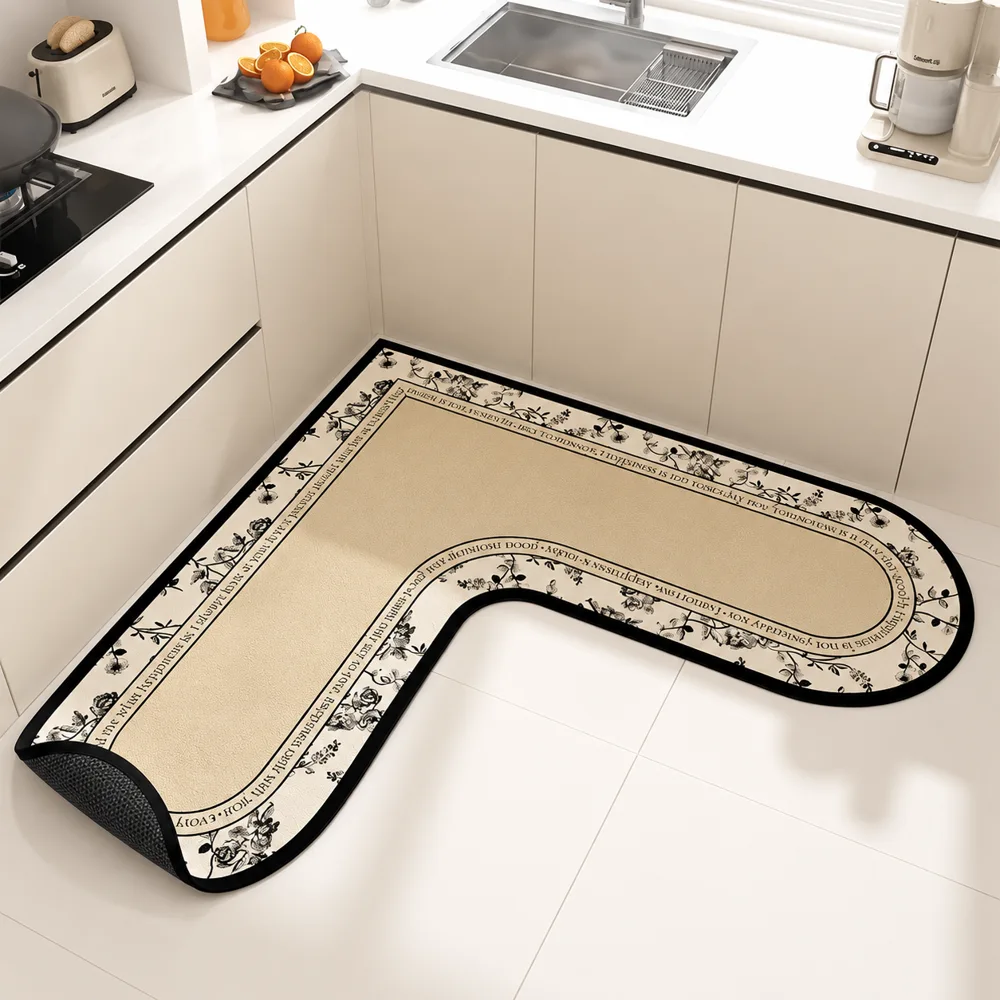 Maison L Mat Botanical Frame (120 × 120 cm) styled view