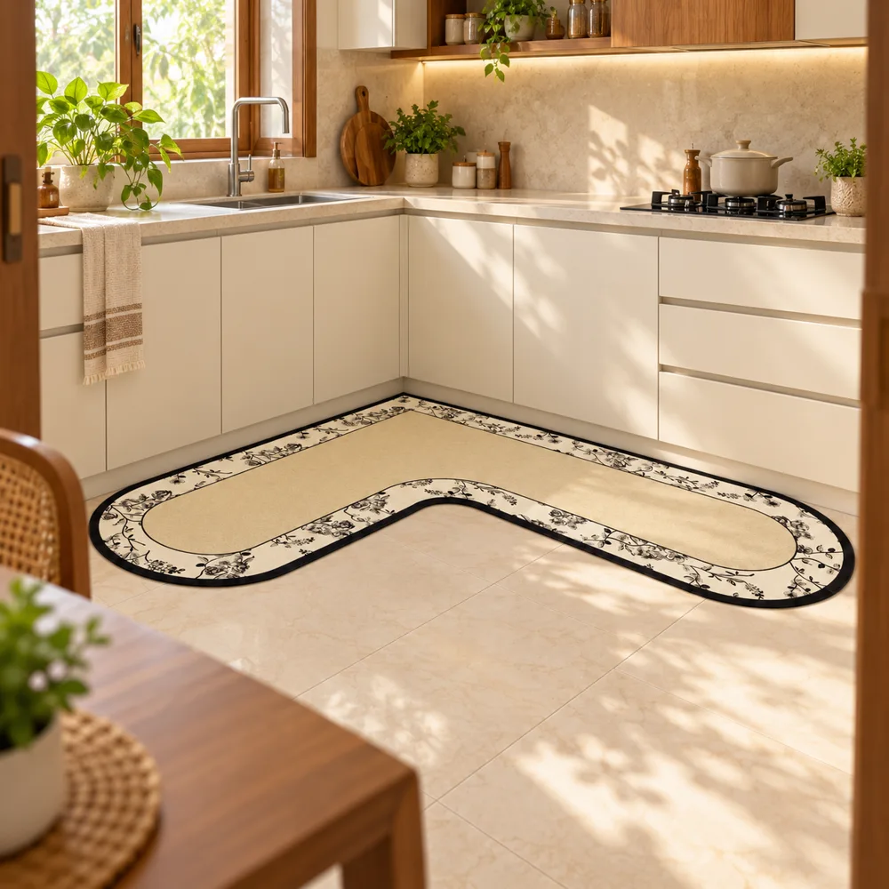 Maison L Mat Soft Garden (120 × 120 cm) — Form and function