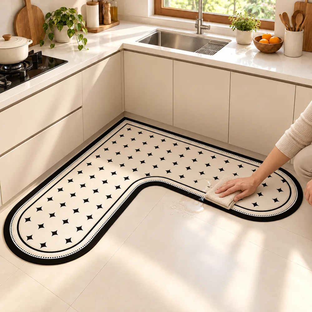 Maison L Mat Petite Cross (120 × 120 cm) — Ready for your space