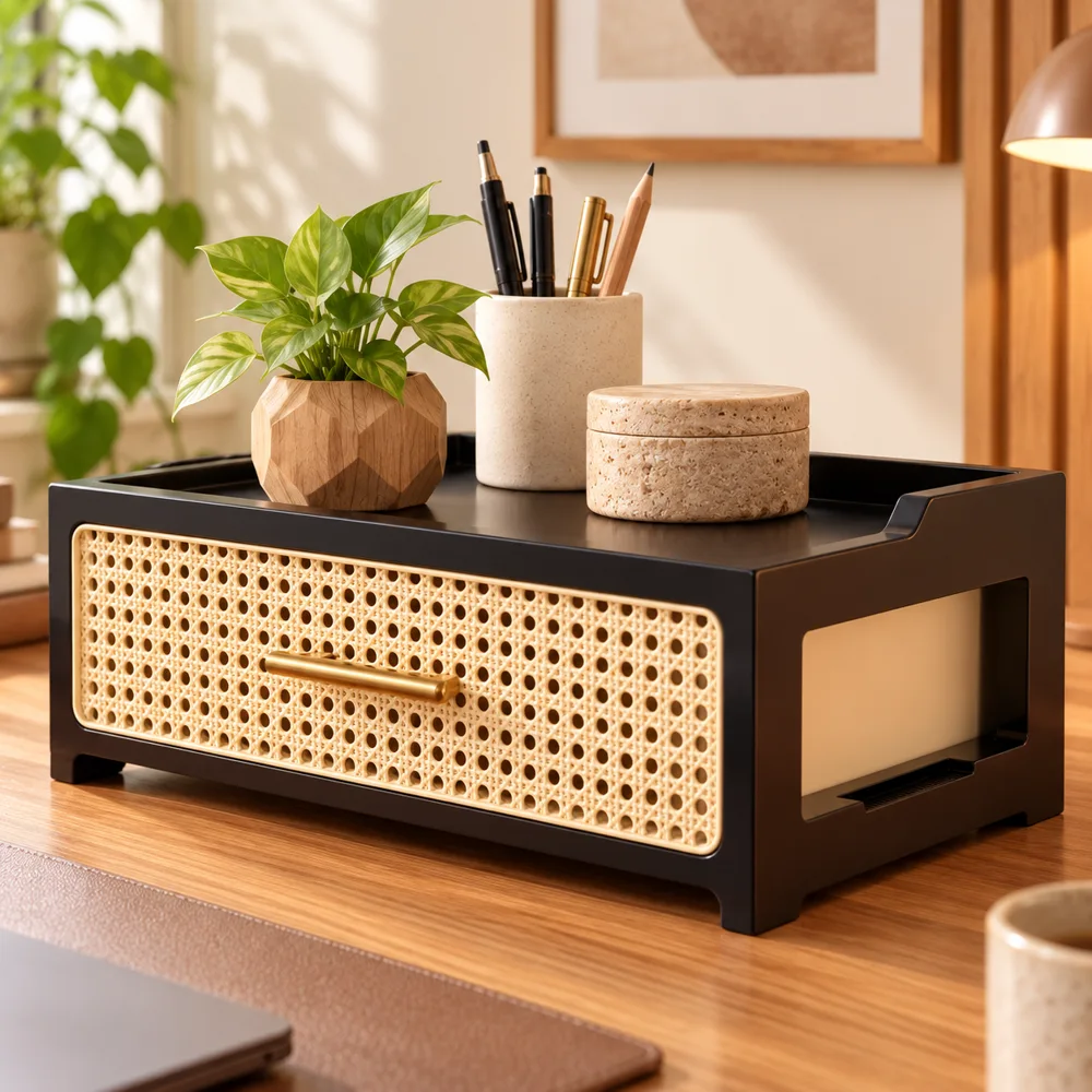 Woven Drawer Organiser Single Wide Drawer — Ready for your space