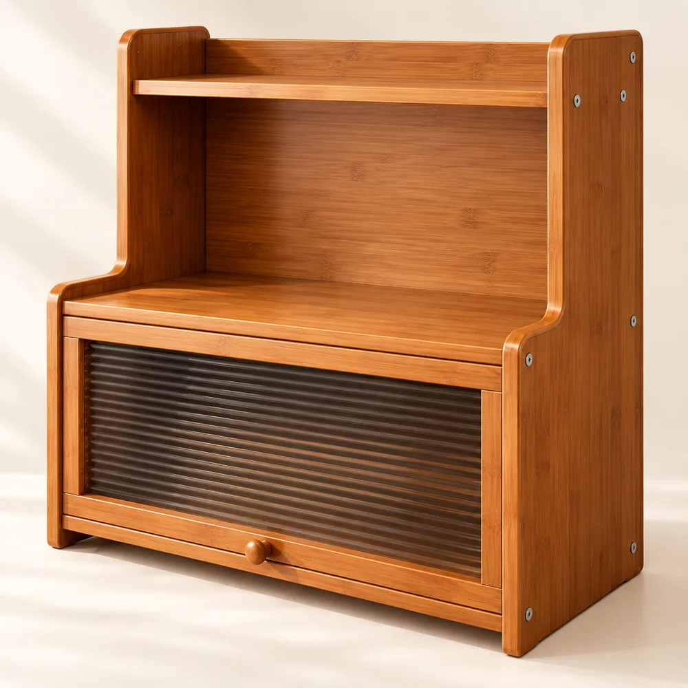 L corner Flip door Cup Cabinet — Ready for your space