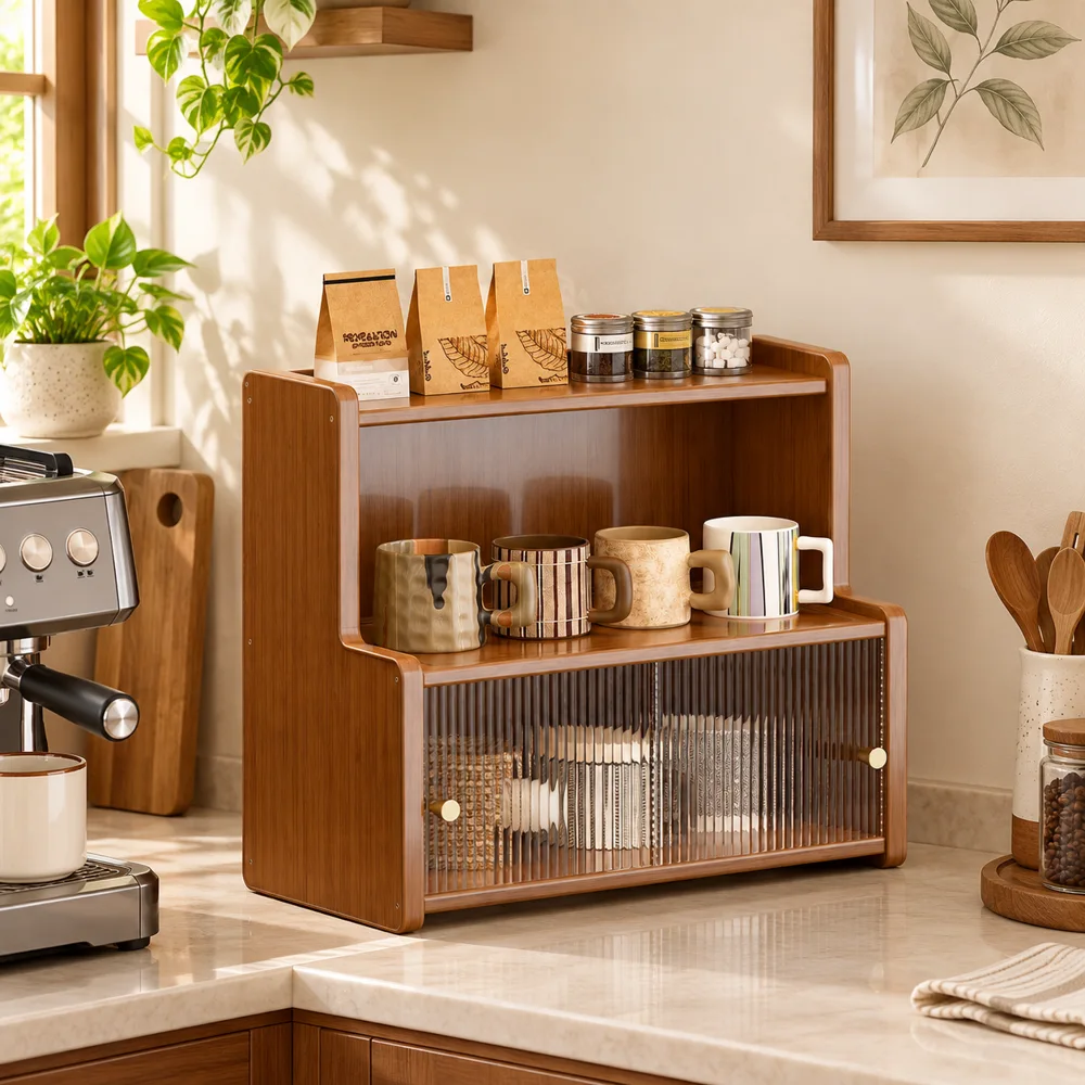 Sliding door Countertop Cabinet