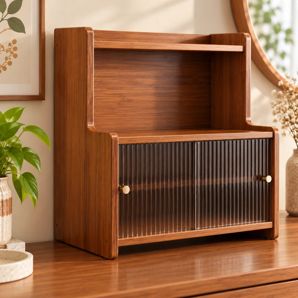 Vintage Sliding door Countertop Shelf (35 cm) — Ready for your space