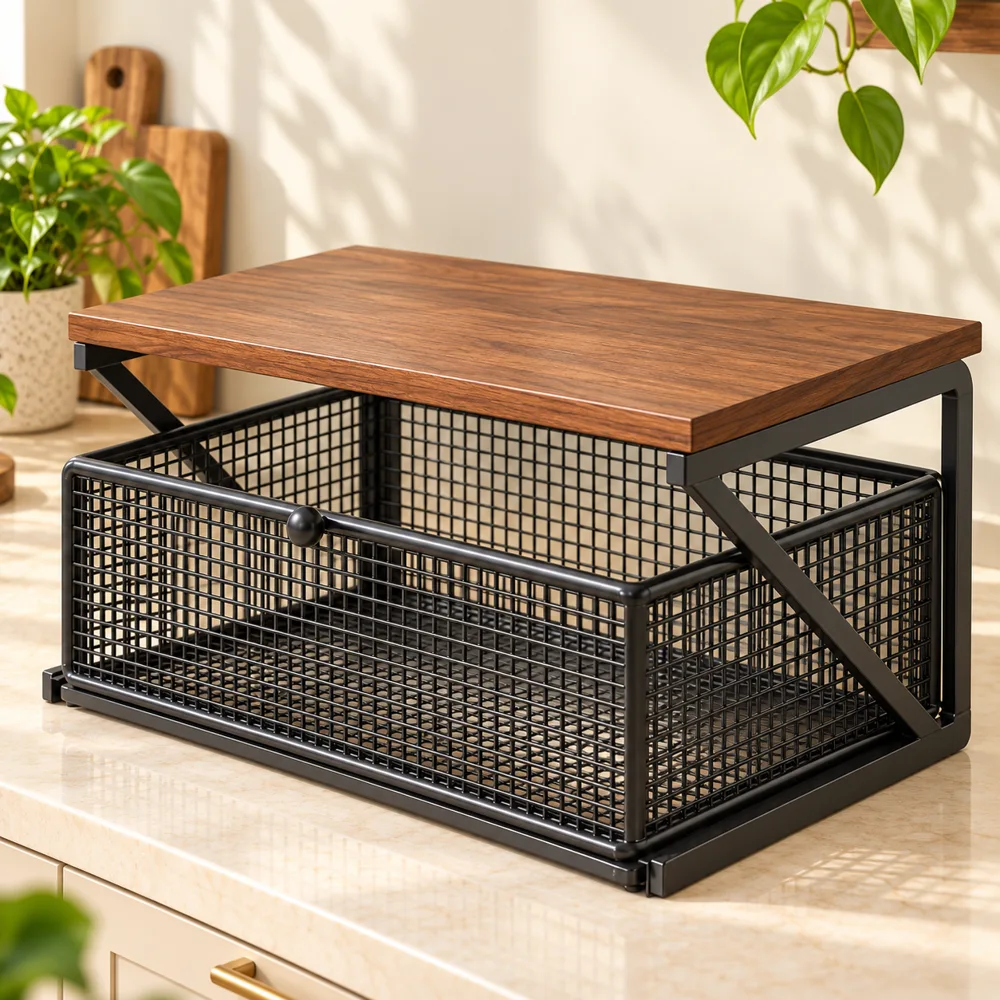 Coffee Station Drawer Stand Single Shelf — Ready for your space