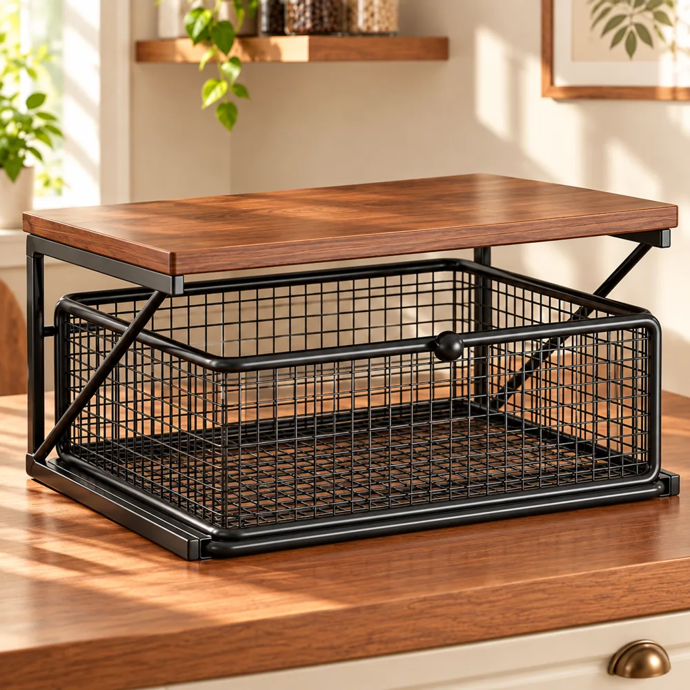 Vintage Coffee Stand Single Shelf — Ready for your space