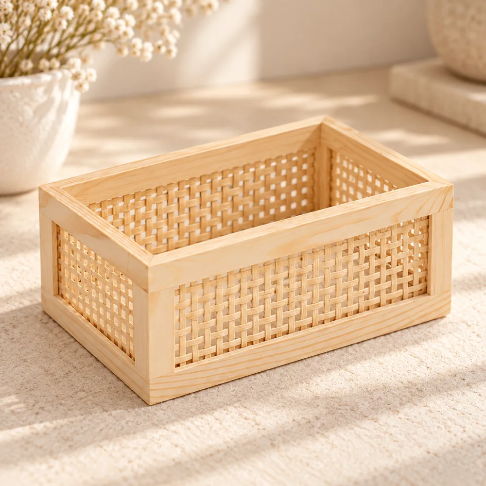 Natural Woven Mini Storage Tray — Ready for your space