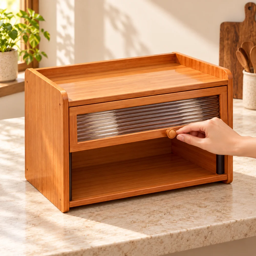 Tea room Reeded door Cup Cabinet (2 Tiers & 30 cm) — Ready for your space